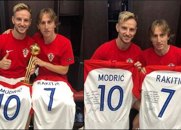 Modric y Rakitic se dedican emotivos mensajes luego de perder el Mundial