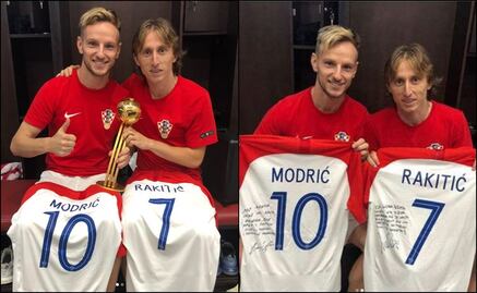 Modric y Rakitic se dedican emotivos mensajes luego de perder el Mundial