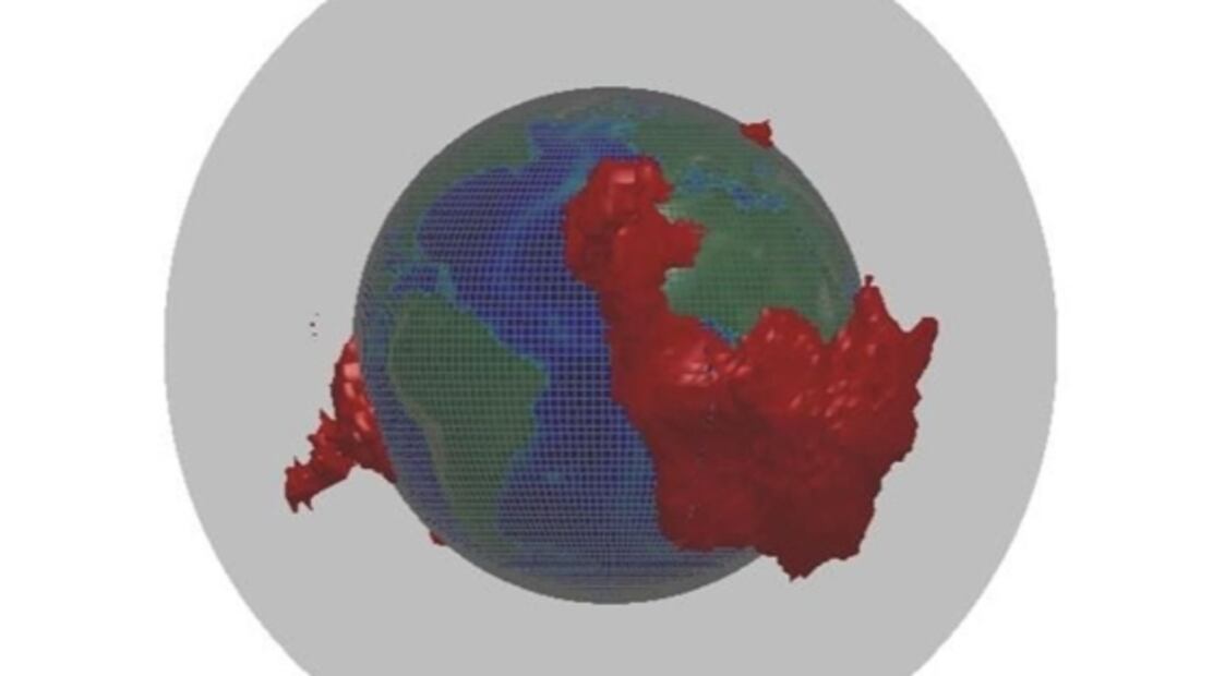 Dos bultos en el interior de la Tierra intriga a los científicos 
