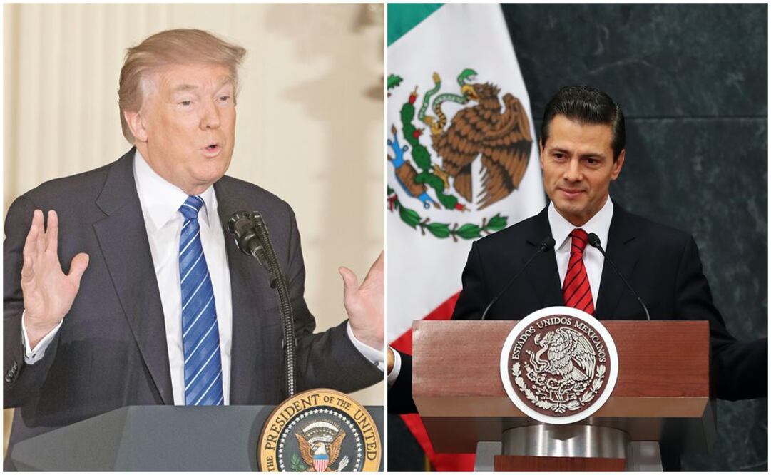 "Quiero que seas tan popular que tu gente pida que concurses para otros 6 años", dijo Trump a Peña