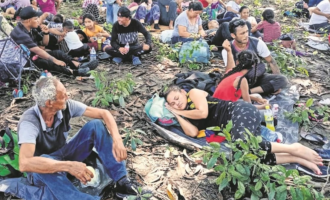 En su paso por México, los migrantes buscan reconocimiento como refugiados para obtener servicios legales y de salud, entre otros. Foto: ARCHIVO EL UNIVERSAL
