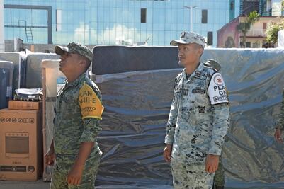Ante “Otis”, guardia nacional recuerda: “nunca había sentido el miedo de ese día, era un caos total”