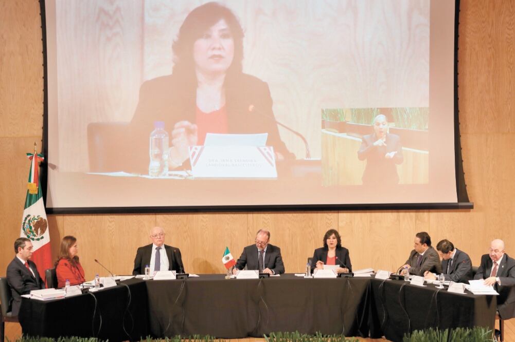 Ayer, en la sesión del Comité Coordinador del Sistema Nacional Anticorrupción se aprobó en lo general el formato. Foto: VALENTE ROSAS. EL UNIVERSAL