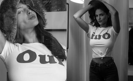 Eiza González arrasa con playera feminista en Instagram