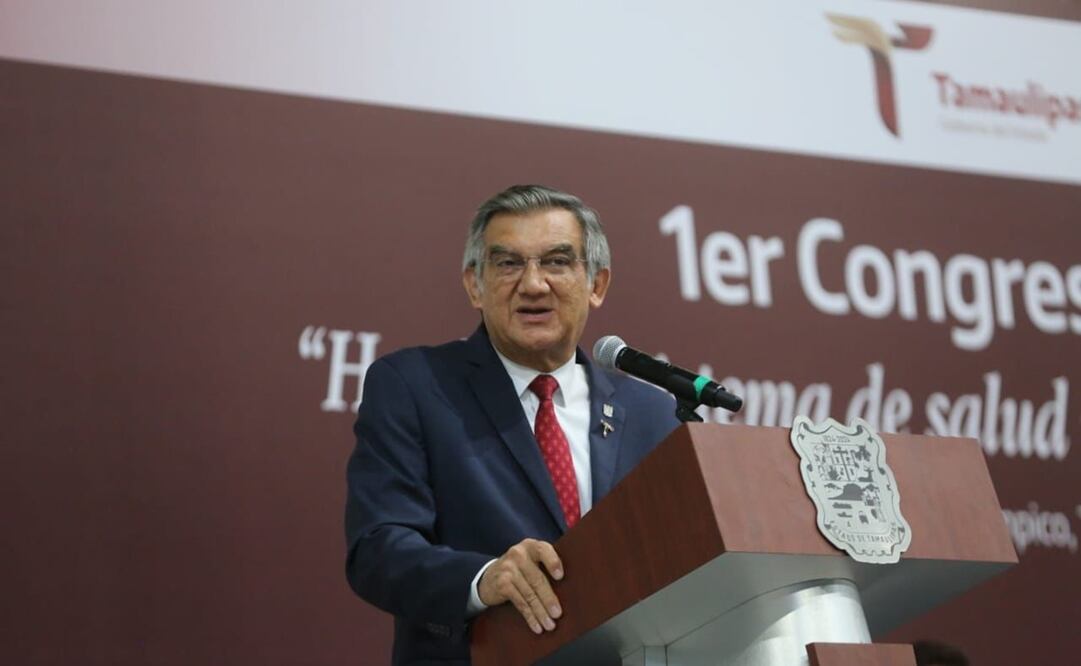 El Gobernador de Tamaulipas, América Villarreal Anaya. Foto: Corresponsalía El Universal