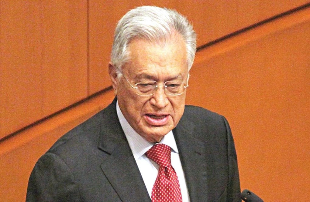 Manuel Bartlett fue secretario de Gobernación entre los años 1982 y 1988. Foto: Archivo/EL UNIVERSAL