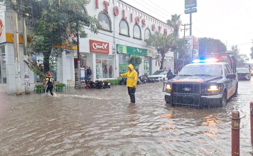 Lluvia en México. Foto: Especial.