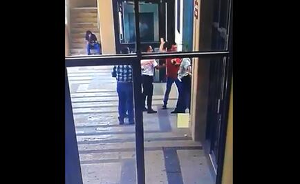 Candidato a diputado local golpea a guardia del Congreso de Sinaloa