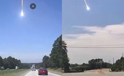 VIDEO: "Bola de fuego" aparece en el cielo de EU; ¿fue un meteorito?