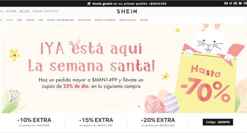 Sin tiendas físicas, Shein “amenaza” a gigantes de la moda