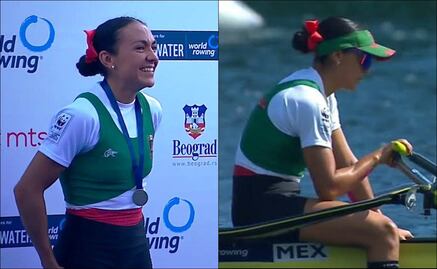 Kenia Lechuga consigue histórica medalla para México en el Campeonato Mundial de Remo