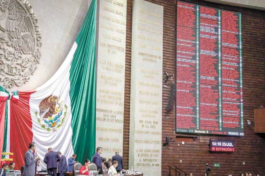 El Presidente en turno y los secretarios de Estado, según la iniciativa, darán a la Cámara Baja sus informes de salud públicos en septiembre de cada año. Foto: ARCHIVO. EL UNIVERSAL
