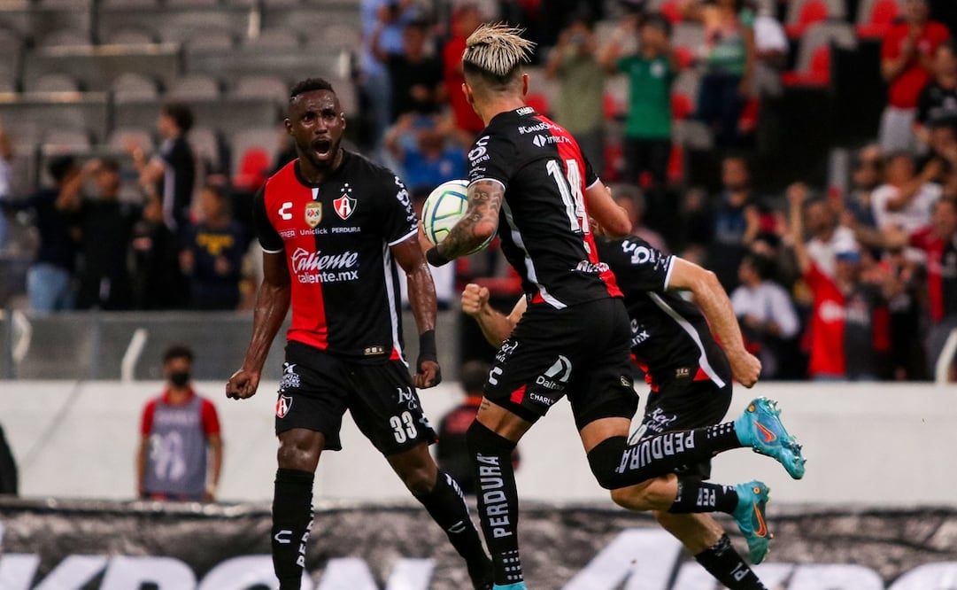 Luis Reyes festejando el gol del empate contra el Querétaro - FOTO: Imago7