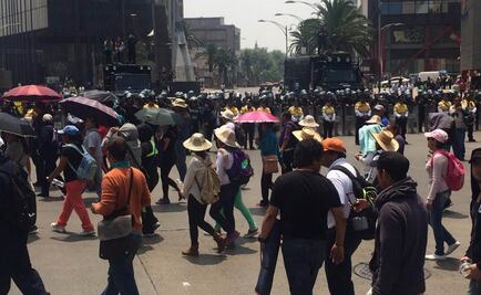 Alerta SSPDF de manifestaciones en 2 delegaciones