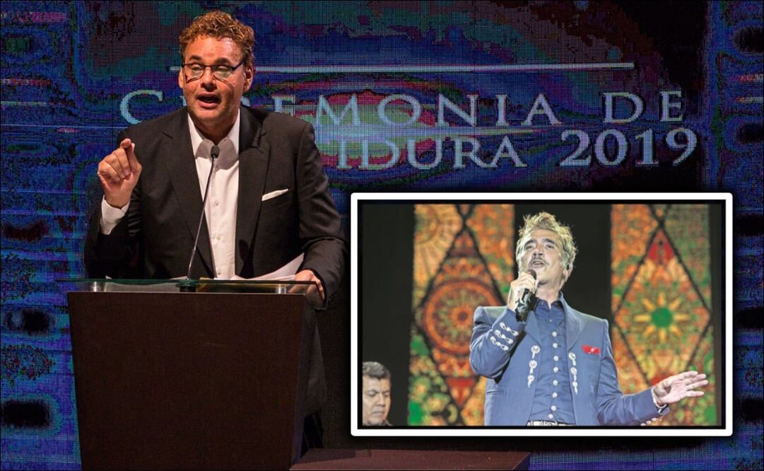 David Faitelson aseguró que es una "patraña" culpar a Alejandro Fernández del cambio de sede del Cruz Azul vs Chivas - Fotos: Imago7 y Demian Chávez / EL UNIVERSAL