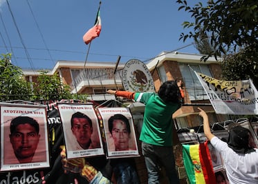 Se solidarizan en el mundo por caso Iguala