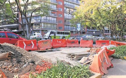 En Polanco ven afectaciones por obras de Sacmex