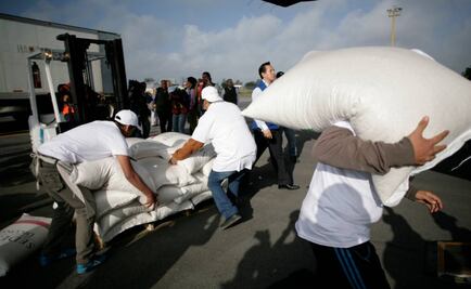 Avión de Sedena parte a Oaxaca con alimentos