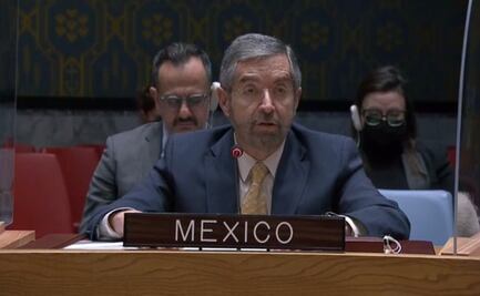 Ante el Consejo de Seguridad de la ONU, México pide proteger a civiles en Ucrania