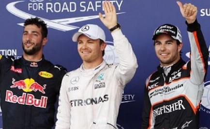 Checo Pérez finishes third at Baku