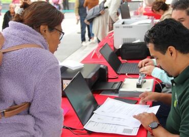 Registro civil acerca trámites y servicios a 140 personas originarias de Coahuila y San Luis Potosí