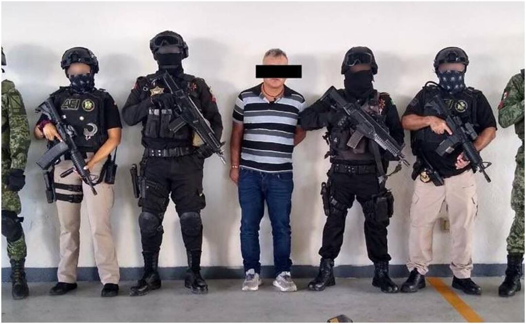 Braulio, presunto asesino de Gabriel Lozano, director de la Policía de Linares. Foto: Especial