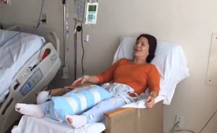 Alejandra Guzmán comparte video desde el hospital