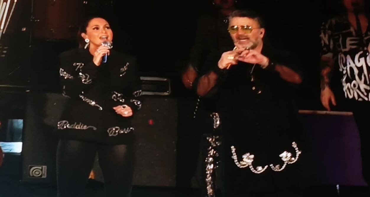 Lucero y Mijares se presentaron anoche en el Auditorio Nacional, como parte del evento musical "Con todo amor".
Foto: EL UNIVERSAL / Armando Pereda Maldonado