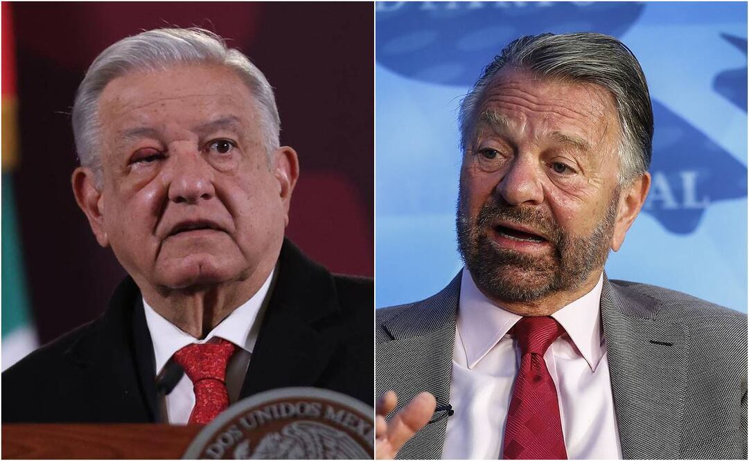 El presidente López Obrador expresó: “Pues decirle a Jorge de que lo que estimo más importante en mi vida es mi honestidad”. Foto: Diego Simón Spanchez - EL UNIVERSAL