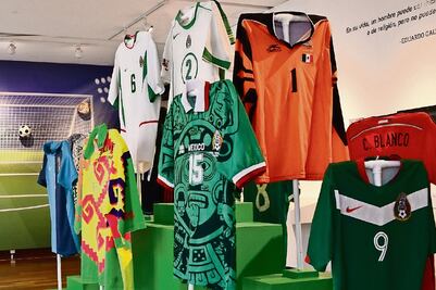 El amor al futbol, al Museo de las Culturas del Mundo 