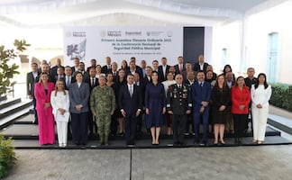 Harfuch preside Conferencia de Seguridad Pública Municipal; revisan criterios que guían a las policías municipales