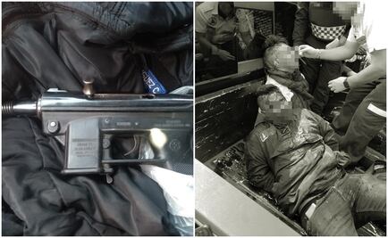 Vecinos golpean a dos sujetos que asaltaban con subametralladora en Álvaro Obregón