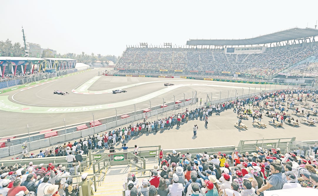 Debido al éxito en México, confían en que la F1 continúe. (ALEJANDRO ACOSTA. EL UNIVERSAL)