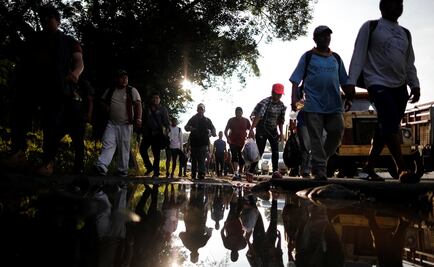 Cuarta caravana migrante permanecerá un día más en Huixtla, Chiapas