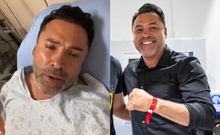 Óscar de la Hoya está hospitalizado por Covid-19