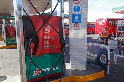 Desabasto de combustible en Guadalajara es del 60%