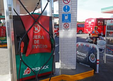 Desabasto de combustible en Guadalajara es del 60%