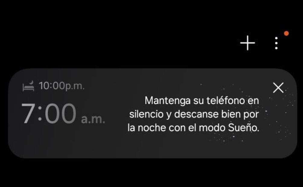 El "modo sueño" puede contribuir a la disminución del vamping. Foto: Captura de pantalla