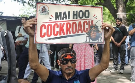 Jóvenes "Cucarachas" de India inician manifestación indefinida; piden renuncia del ministro de Educación