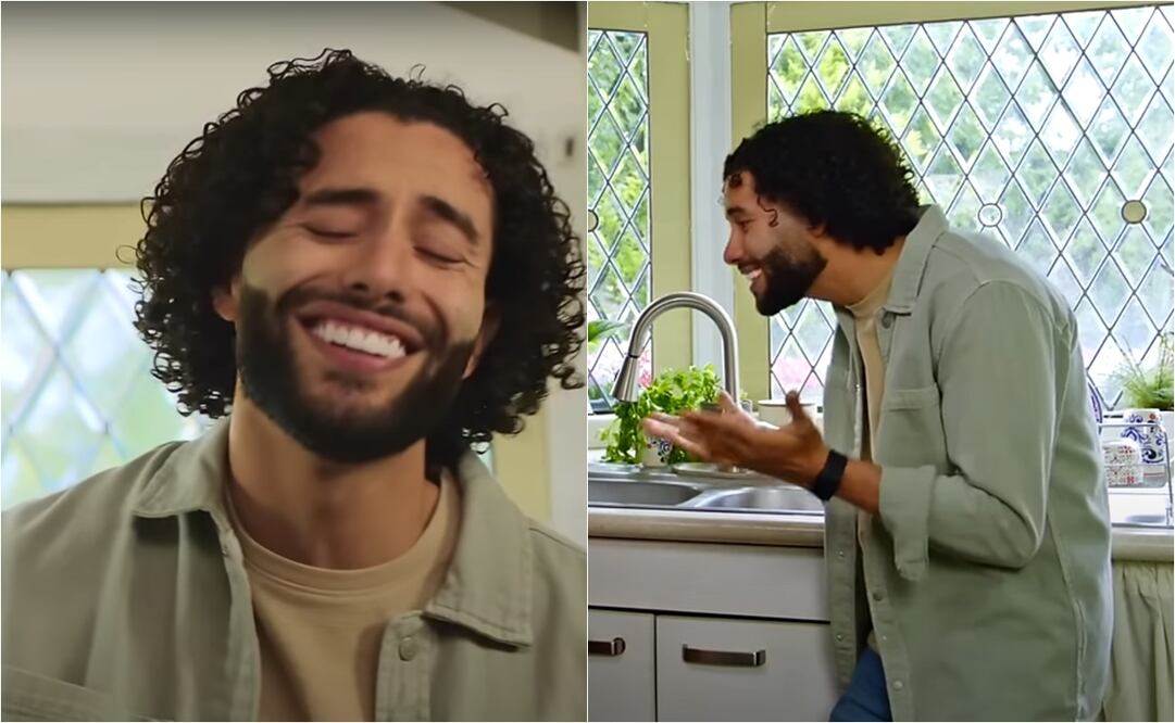 FOTO: César 'Chino' Huerta se olvida del futbol y protagoniza comercial - ESPECIAL