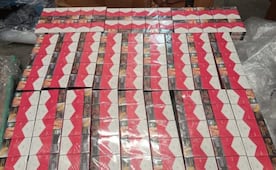 Aduanas de México decomisa 60 mil cajetillas de cigarrillos en el AIFA procedentes de Tailandia; intercambia información con el CBP de EU