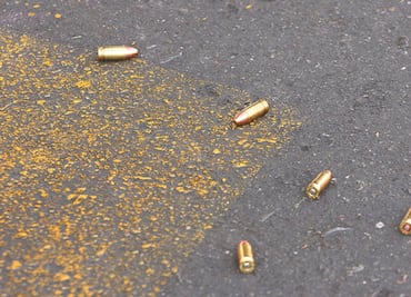 Balacera y persecución entre delincuentes y policías deja 2 detenidos en Escobedo, Nuevo León