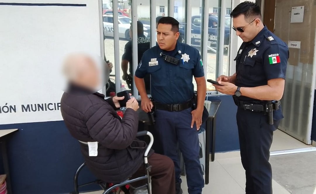 Canadiense retenido contra su voluntad por su cuidadora en Hidalgo, pide ayuda policías; será repatriado.
Foto: Especial.