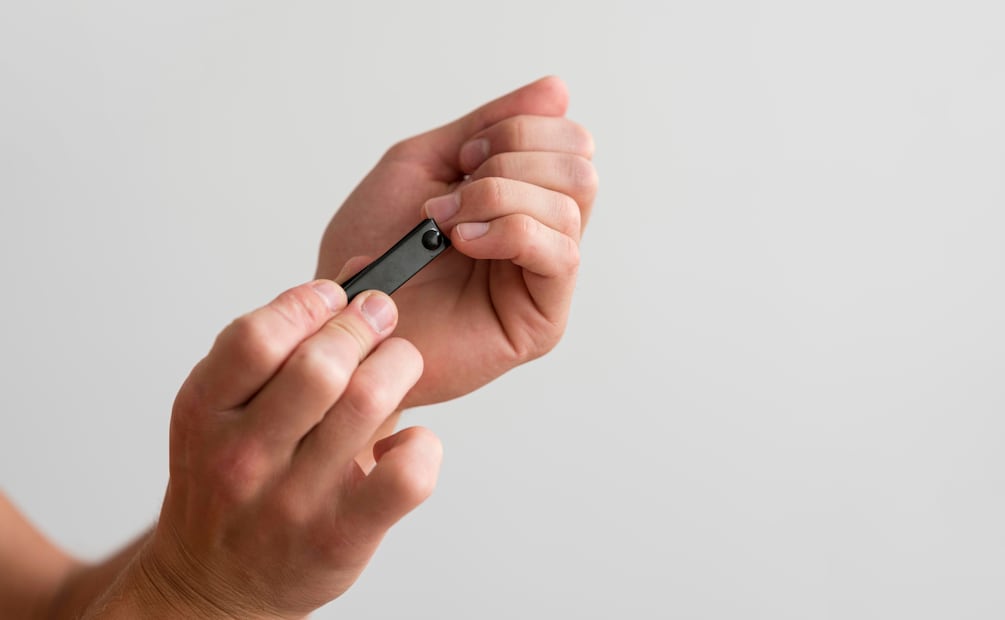 Mantenerlas cortas después de retirar el gelish es importante para que crezcan fuertes. Foto: Freepik