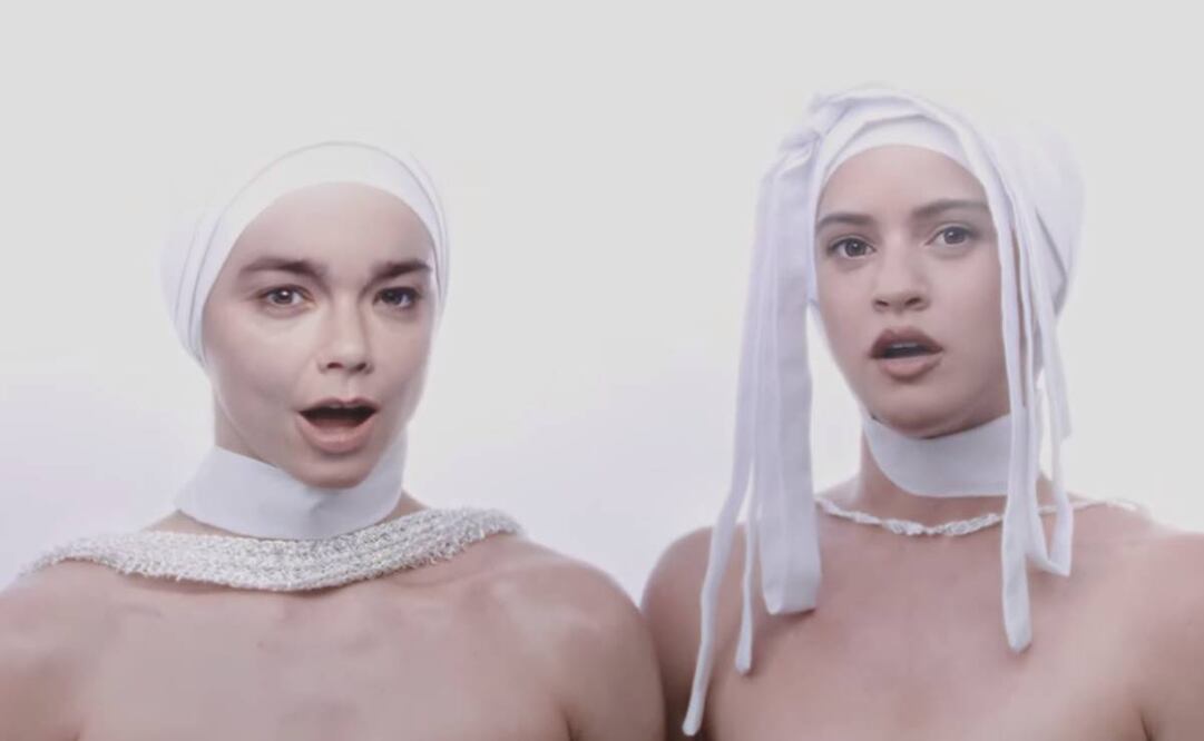 Björk y Rosalía lanzan video de "Oral".