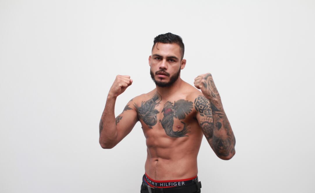 Beltrán suma 11 años como peleador de artes marciales mixtas. Foto: LUX Fight League