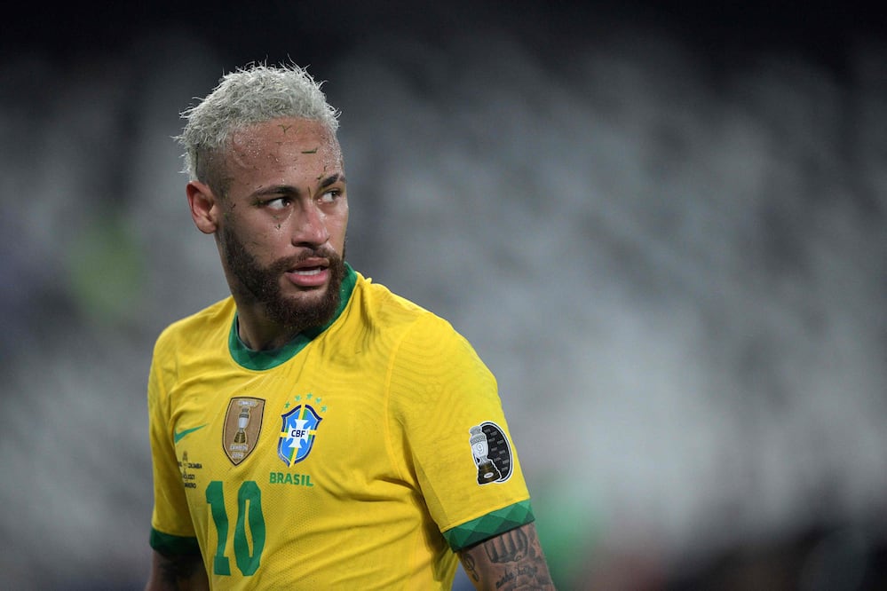 Neymar con la selección de Brasil - Foto: AFP