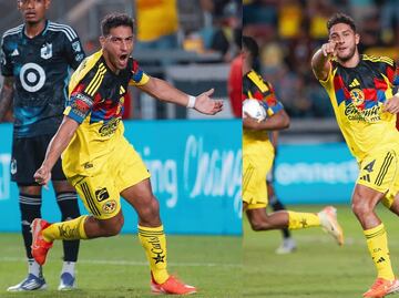 Sebastián Cáceres dedica gol a Alana Flores en la Leagues Cup; el uruguayo marcó su quinto gol como profesional