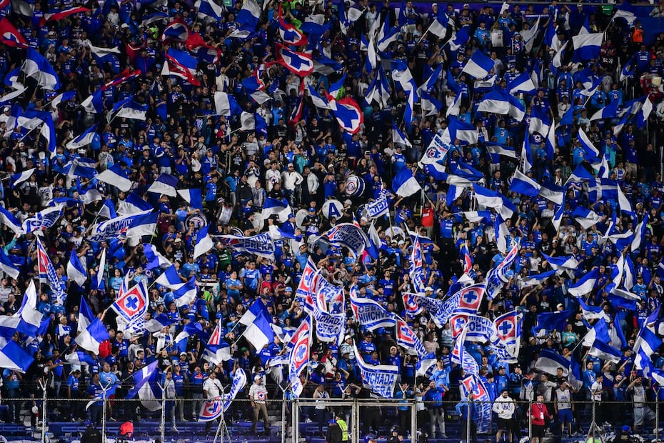 Afición de Cruz Azul, durante la Final de Ida del torneo Clausura 2026 ante Pumas - Foto: Imago7