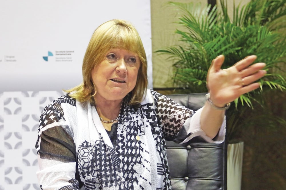 Canciller de Argentina, Susana Malcorra (ARCHIVO EL UNIVERSAL)
